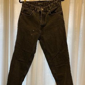 ZARA distressed Mom Jean